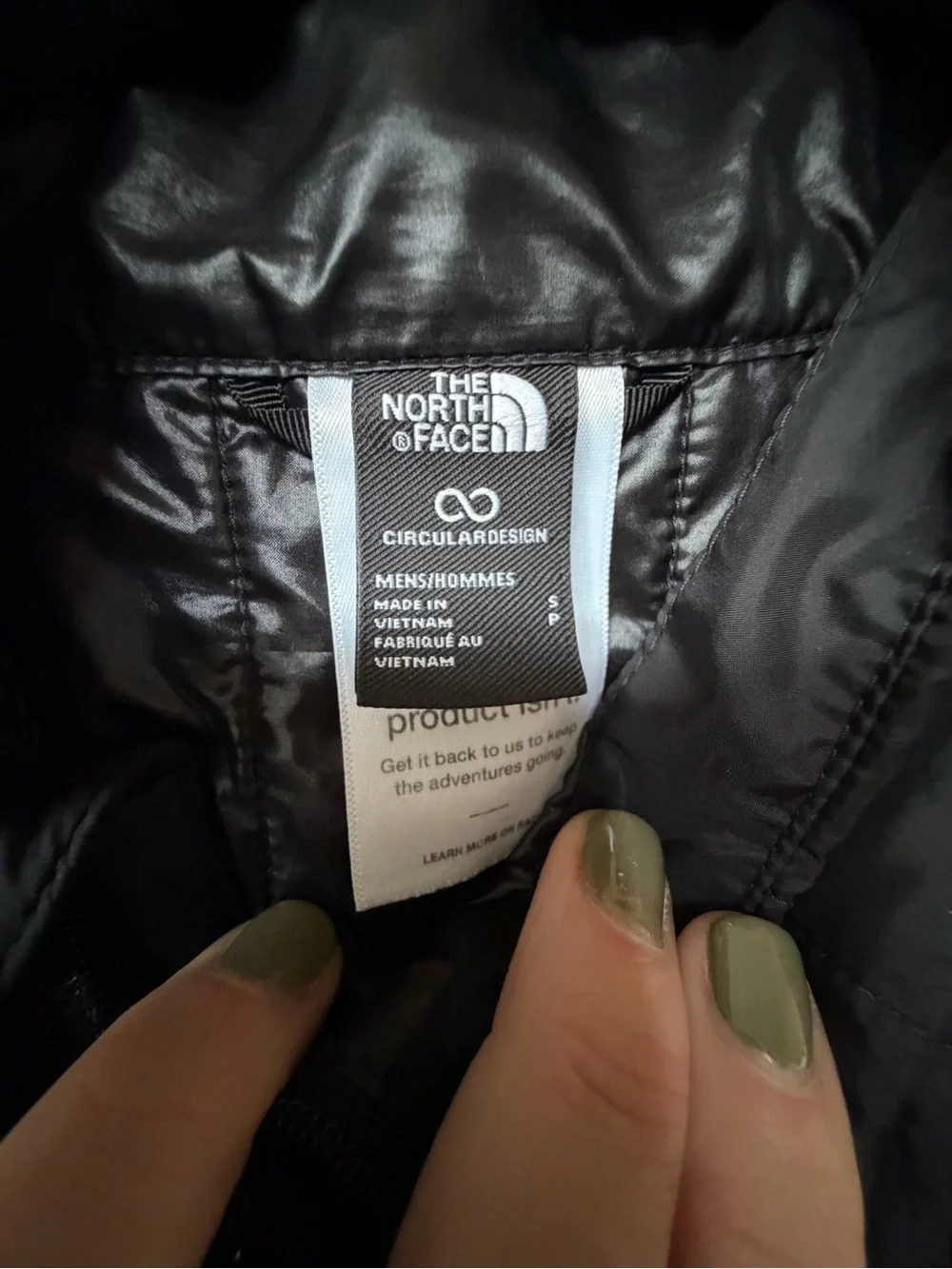 The North Face Black Men's Quilted Insulated Puffer Jacket